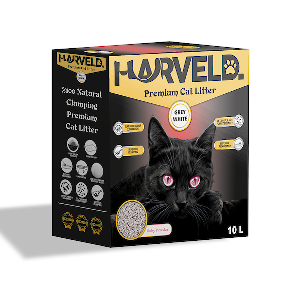 Harveld Grey White Baby Powder 10L