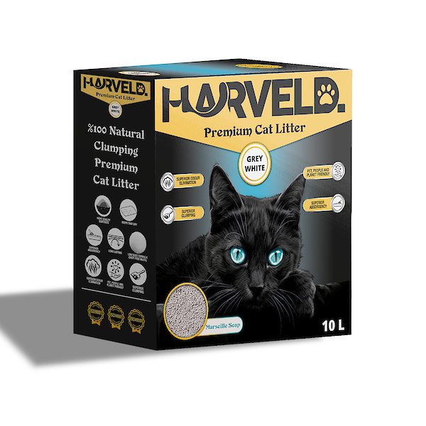 Harveld Grey White Marseille 10L